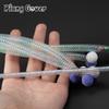 Plush Ball Cat Stick Toy Interactive Plastic Stick Cats Toy Bell Kitten Teaser Pet Toys