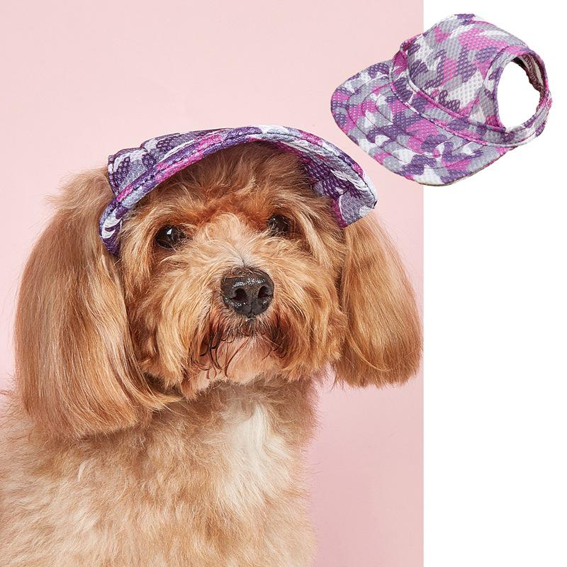 Casual Mesh Baseball Cap for Small Dogs: Golden Retriever, Bichon, Corgi, Teddy, Yorkie, Pomeranian