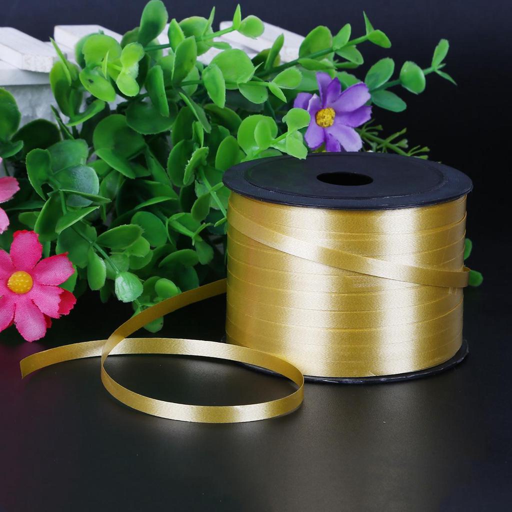 1Rolls 90m Foil Balloon Ribbon Wedding Supplies Balloon Straps Christmas Ribbon for Party Decor