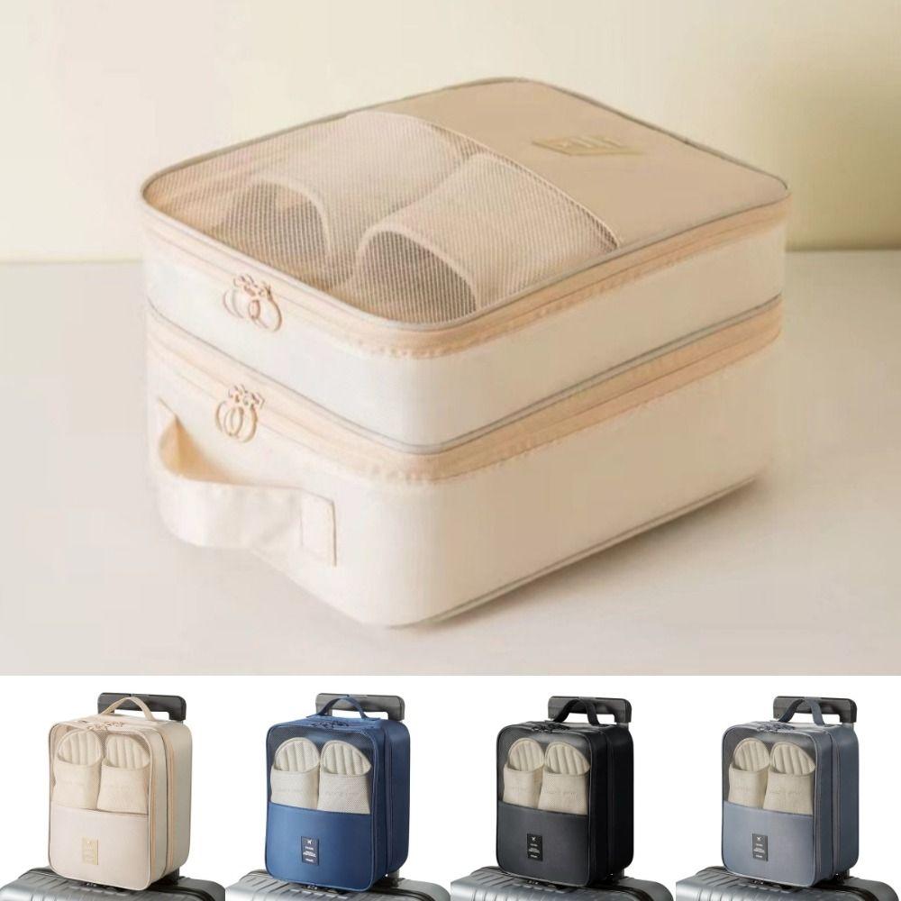 Polyester Travel Storage Box 3 Layers Suitcases Duffle Tote Bag  Travel Accessories