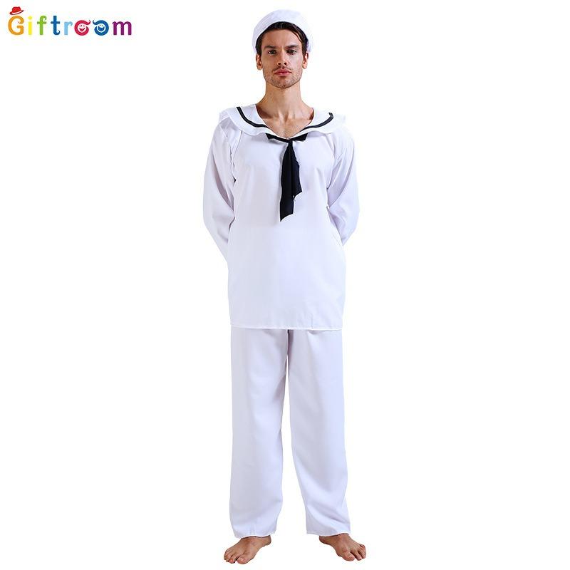 Halloween Party Costumes Adult Male Navy Female Officer Costumes Party Show Costumes