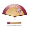 Sarkovos Folding Natural Japanese Perfect for Yukata and Summer Heatstroke Premium Perfect Gift for Fireworks Stylish Japanese Elegant Souvenir Fan