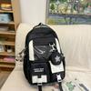 Stor kapasitet Videregående skoleelever Kvinne Koreansk Harajuku Veske Fritid Søt Smerteveske Ungdomsskole Ryggsekk Ryggsekk.