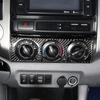 Soft Carbon Fiber Car Center Control Air Conditioning Adjustable Trim Sequins Stickers Trim Fit For Toyota Tacoma 2006 2007 2008 2009 2010 2011 2012