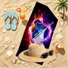 TSG 1899 Hoffenheim Print Beach Towel, Versatile Lightweight Absorbent Beach Towel for Pool Surf Yoga Bathroom, Perfect Birthday Holiday Gift