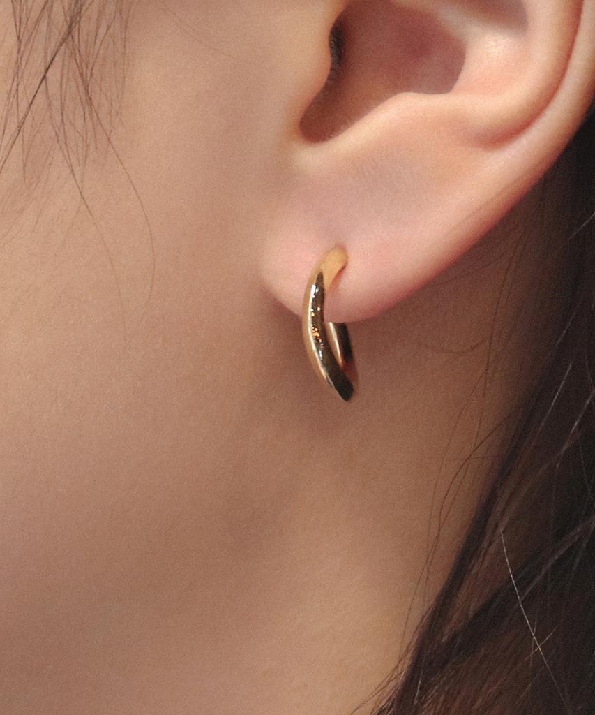 Rita Monica Metal Combi Earrings