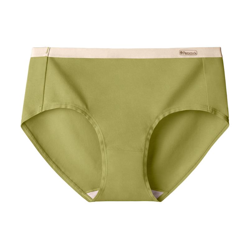 

Женские антибактериальные трусы со средней посадкой из шелка тутового шелкопряда и хлопка Синьцзян - дышащие, высокоэластичные, класс 5А M