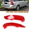 Signal Reflector Lamp Cover For Volvo S40 V50 2008 2009 2010 2011-2015 Car Rear Bumper Tail Parking Brake Light Parts No Bulb