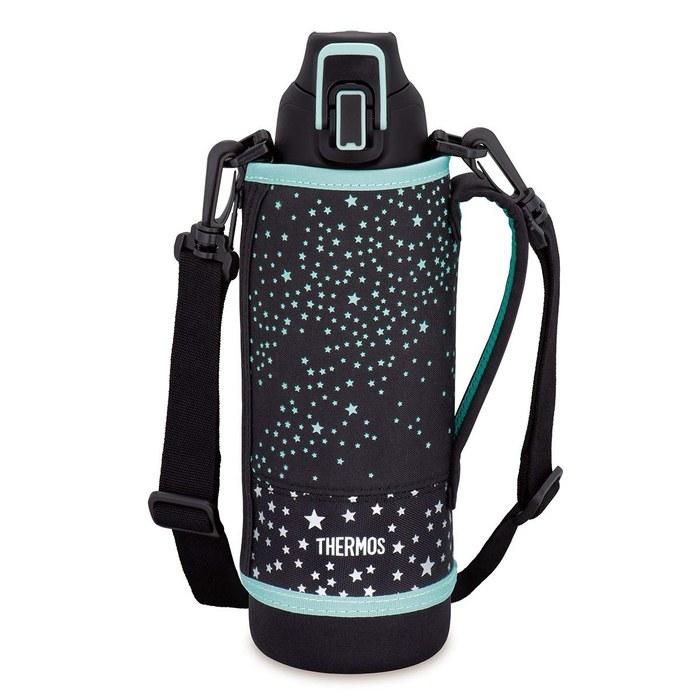 Thermos Sports Bottle 1L Black Star, Cooling Only, FHT-1001F BKST, 1000 ml