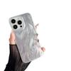 Advanced IMD Feather Yarn Water Ripple for IPhone15 Phone Case 16promax Color Painting Customized Protective Cover