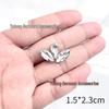 Luxury White Rhinestone Hotfix Stickers: Super Shiny DIY Dress Accessories with Hot Melt Adhesive