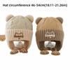 Plush Toddler Hat Wind Resistant Baby Winter Cap Cute Infant Warm Hat  Winter Outdoor