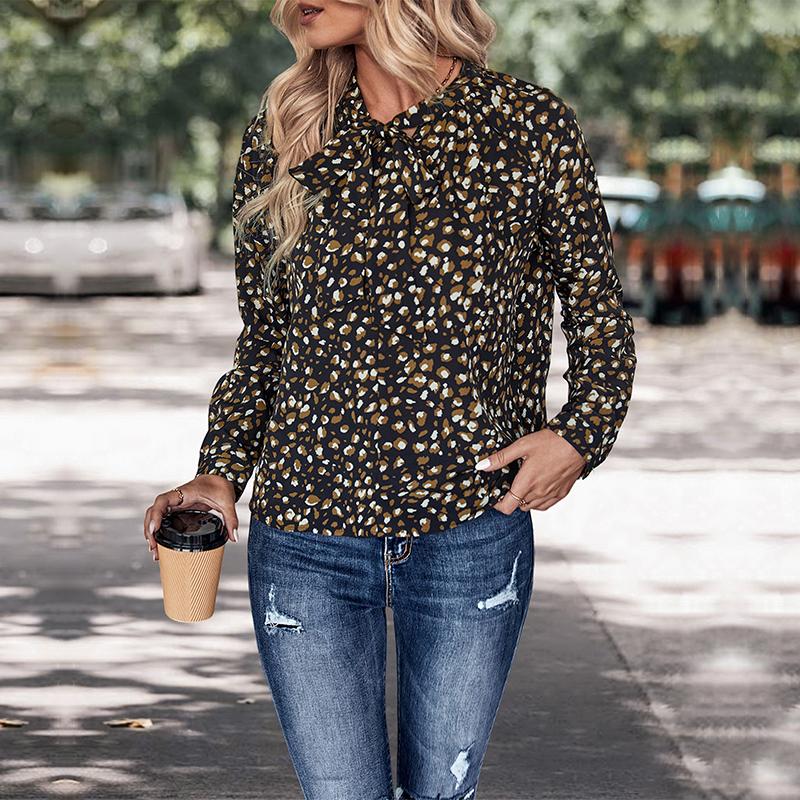 Women's Fashion Casual Spring Autumn Long Sleeve Blouses & Shirts