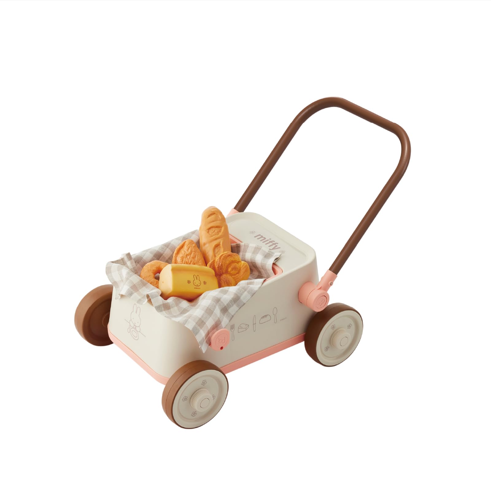 

[Official] Ides Miffy Freshly Baked Bakery Wagon for Indoor Use, Baby, Toddler, Boy, Girl Gift (Regular Edition)