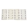60/80/120/240# 20pcs Sanding Sheet Sandpaper Aluminium Oxide