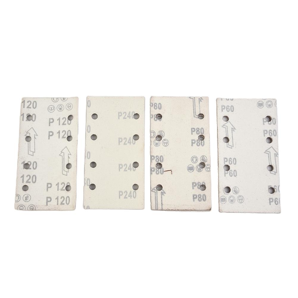 60/80/120/240# 20pcs Sanding Sheet Sandpaper Aluminium Oxide