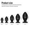7 Size Buttplugs Anal Beads Balls Cunt Plug Dilatador Anal Plug Sex Toys Small And Big 9.5cm Huge Anal Plug Toys For Women Men