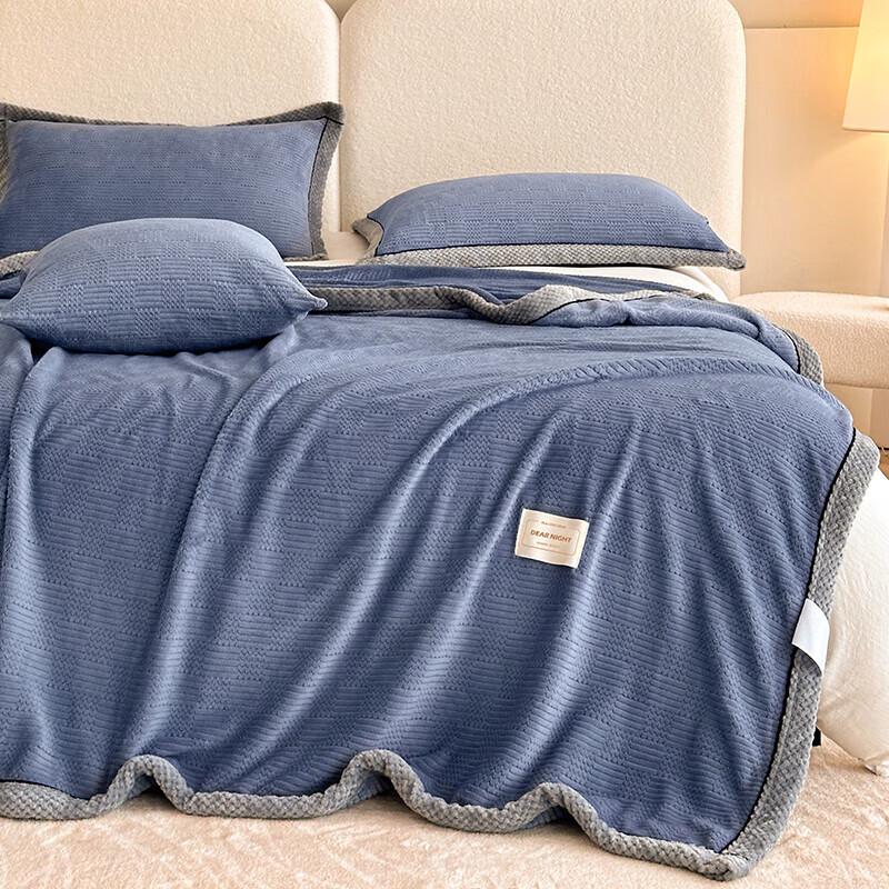 Silná mléčná sametová flanelová deka