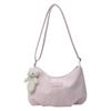 2025 autumn new models, popular this year, large bags, Mori series, versatile commuting sense, velvet, large capacity, lightweight, tote bag tide