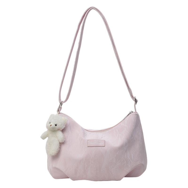 2025 autumn new models, popular this year, large bags, Mori series, versatile commuting sense, velvet, large capacity, lightweight, tote bag tide