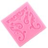 Barock Scroll Relief Silikonform DIY Backen Kuchen Rand Formen Schokolade Gumpaste Form Fondant Kuchen Dekorieren Werkzeuge Candy Ton Harz Formen