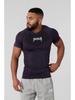 YOUNGAL Men's High Elastic Short Sleeve Fitness T-Shirt