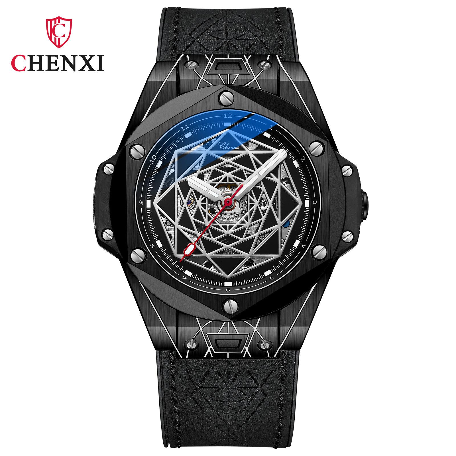 

Новые роскошные мужские часы высшего бренда с коробкой, модные водонепроницаемые автоматические часы, мужские механические часы