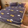 Lenzuolo con angoli in velluto 90x200 Lenzuolo addensato per la casa Coprimaterasso caldo Queen Size fundas de colchón