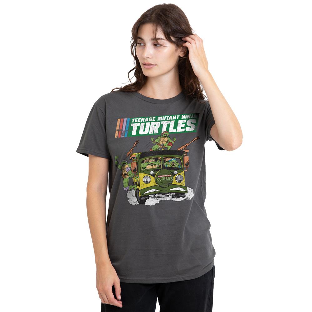 Teenage Mutant Ninja Turtles Unisex Adult Van T-Shirt