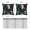 Edwards Cullen  Pillowcase Merchandise Printing Cushion Cover Gift  Throw Pillow Case Cover Home Multi Size