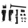 Computer Monitor Double Arm Bracket Adjustable Spring Monitor Mount Swivel Vesa Arms with C Clamp