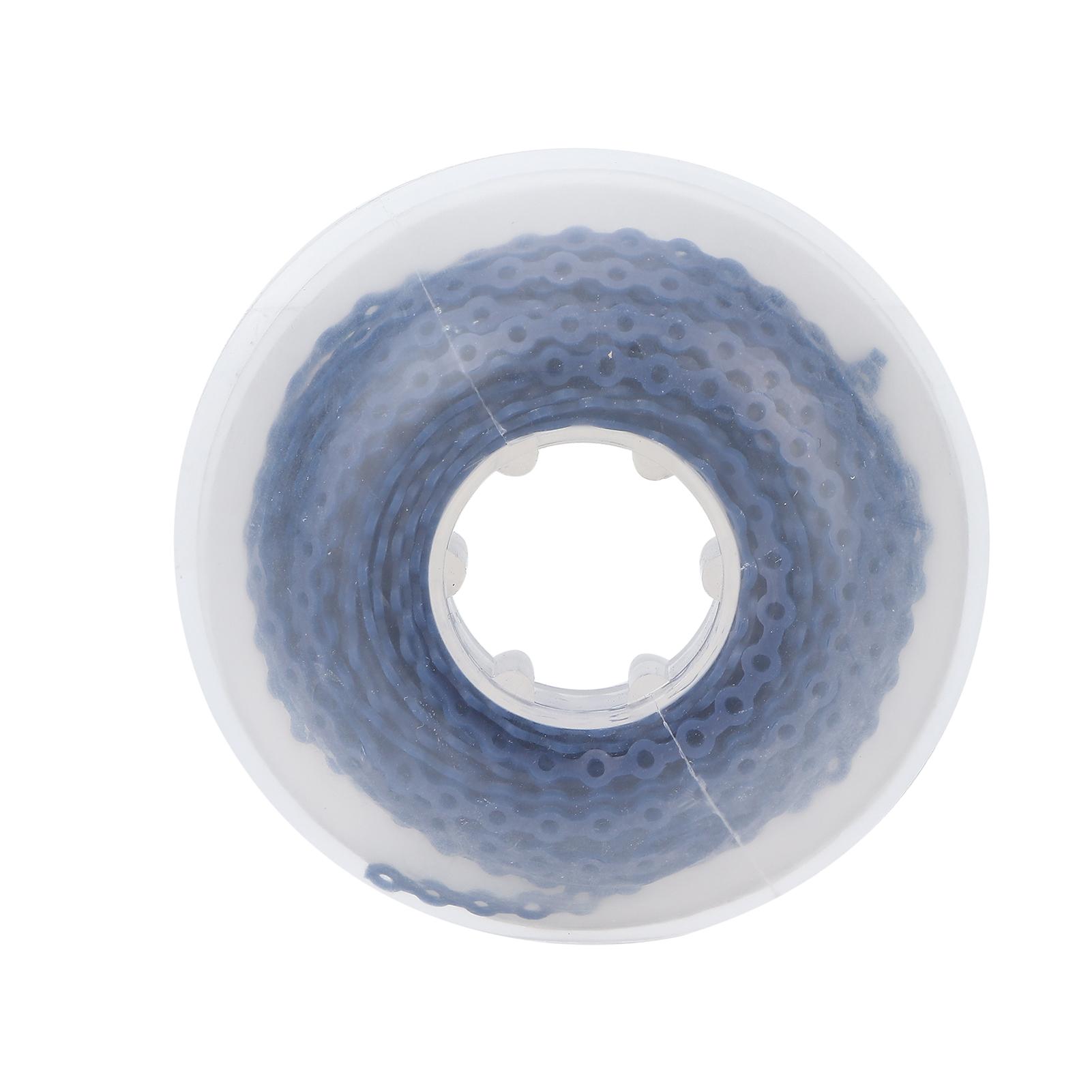 

Ортодонтические резиновые цепочки Портативная эластичная силовая цепочка для брекетов Аксессуар для ортодонтического лечения