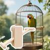 Bird Cage Toys Interactive Wooden Parakeet Cage Toys Versatile Cage Accessories For Parrots Parakeet Budgies Cockatoos Lovebirds