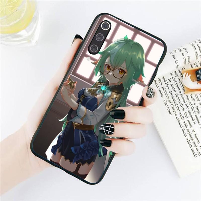 Urocze etui na telefon z Sacharozą dla Xiaomi Redmi Note 11 10 9T 8 7 Pro Redmi 10 9 9A 9C 8 7 6 Miękkie Czarne Etui na Telefon