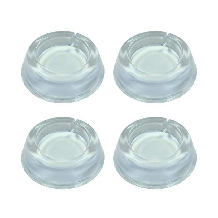 

4PCS PU Flexible Motion Reducing Base For Level Ground And Quiet Operation 1