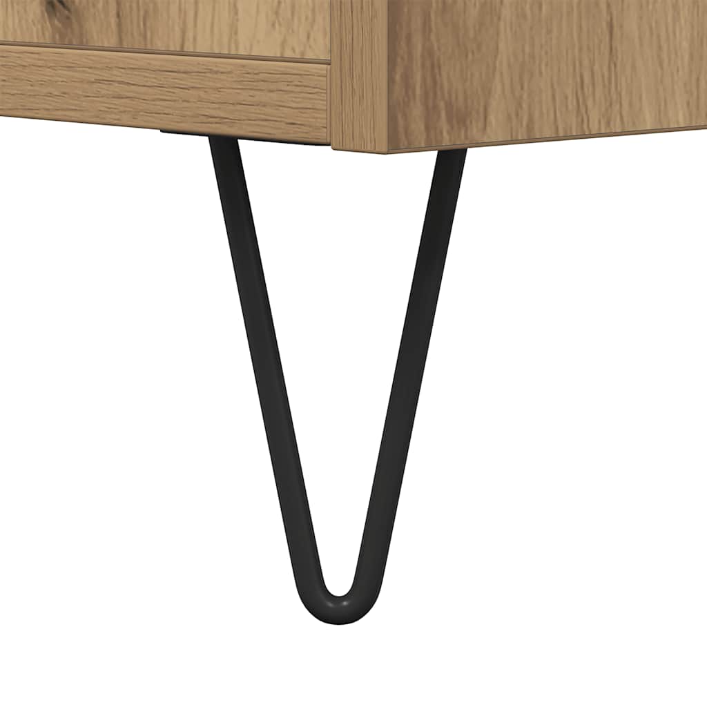 TV Stand Artisan Oak 150 x 30 x 50 cm Particleboard