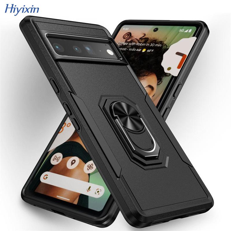 Applicable To Google Pixel 9Pro Ring Armor Anti-Drop Phone Case Pixel10a Pioneer Bracket Case
