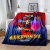 Giant Robot Adventure Flannel Blanket-Soft and Suitable for Sofas,Beds,Offices,Travel,All Seasons,Great Gift for Holidays and Birthdays.