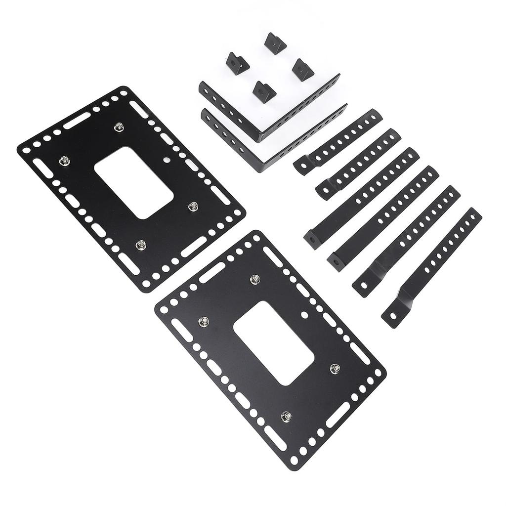 Motorcycle Side Case Mounting Universal Adjustable Hard Saddlebag Mounting Bracket Kit provides additional storage space for 18L side Brackets. cases.