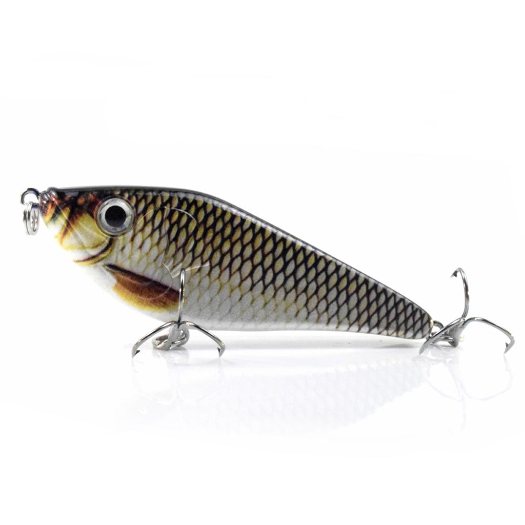 3.0in / 0.5oz Nalucă de pescuit Minnow Nalucă de pescuit Bionic Hard Bait Jerk Bait Crankbait Lifelike