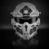 ABS Outdoor Casco Protector Built-in Headset Lens Multiple Color Safety CS Game Full Face Field Cover Tactical Mask Helmet