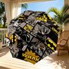 Superheroes Print Automatic Open Close Umbrella, Portable Foldable Umbrella, for Outdoor Commute Camping Trip, Ideal Birthday Gift