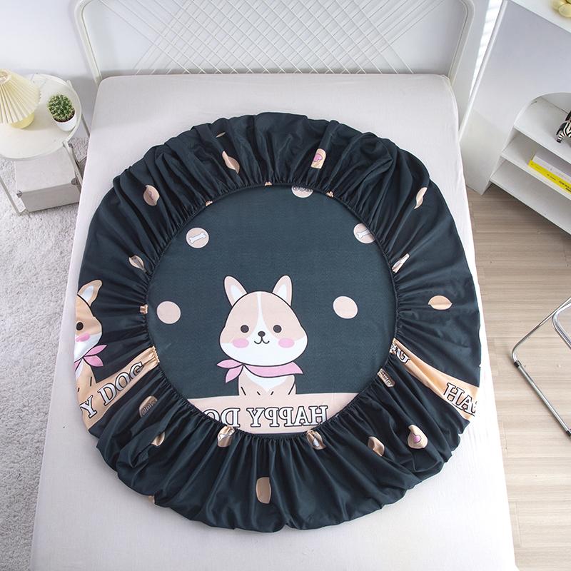 1 buc. Husă pentru saltea cearșaf îmbrăcat cu patru colțuri cu cearșaf de pat cu bandă elastică (Fara fata de perna)