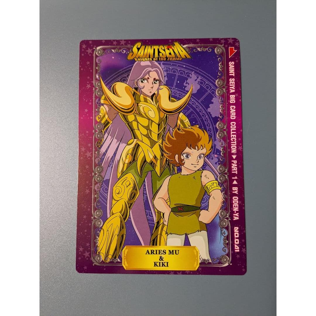 Used Oden Shop Saint Seiya Mu Takaki Collector Card