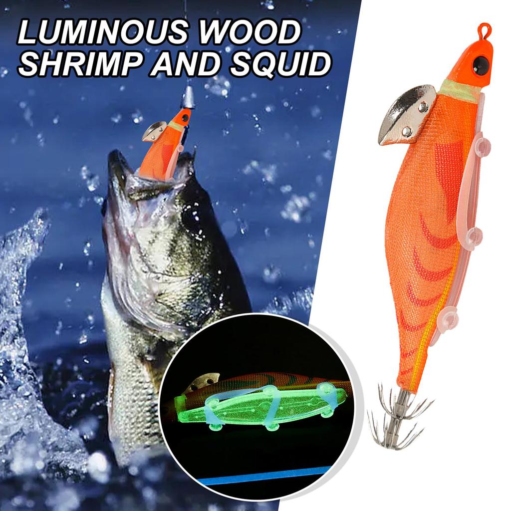 Kit Cuttlefish Squid Lures Calamari in Silicone