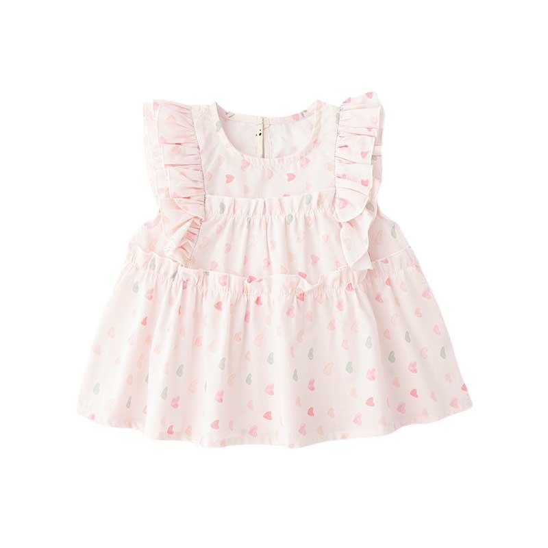 Babyprints Girls  Cute Cotton Summer Sleeveless Vest 110