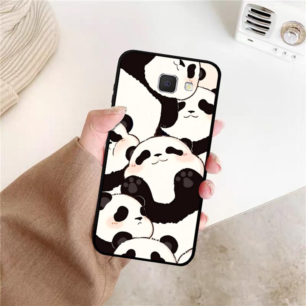Anime Cute Panda Phone Case For Samsung J 7 plus 7core J7 neo J6 plus prime J6 J4 J5 Mobile Cover