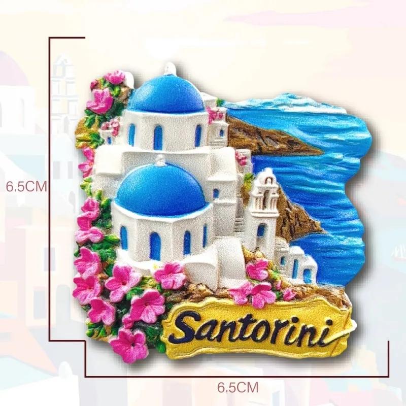 Greece Souvenirs Athens Fridge Stickers Parthenon Santorini Fridge Magnets Home Decoration Wedding Gifts