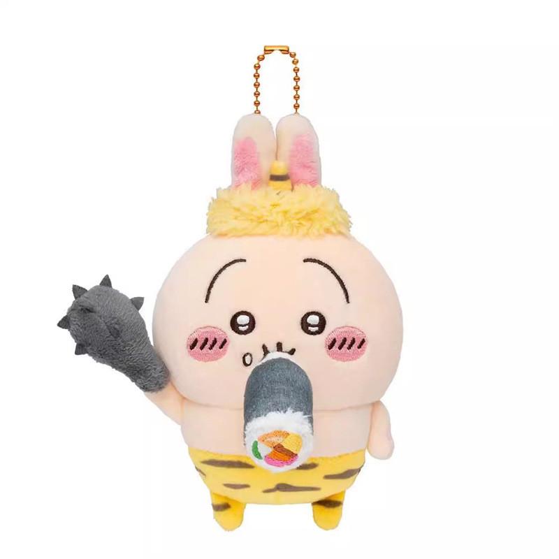 Wild Chiikawa Man Usaqi Character Plush Keyring Ornament For Casual And Gift Use