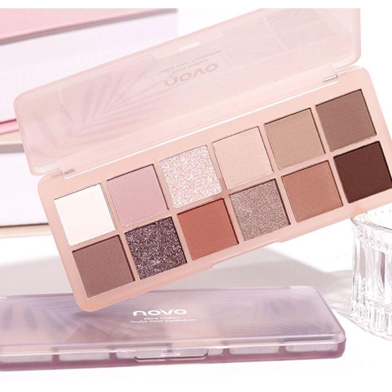 NOVO - Akira Hoshino Twelve Color Eyeshadow Palette - 3 Types
